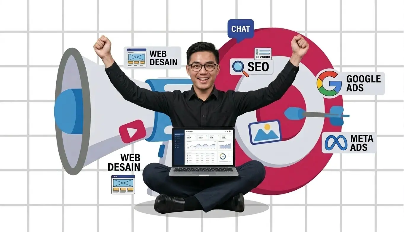 Jasa Pembuatan Website, Landing Page, Desain Logo & Email Perusahaan – Profesional & Terpercaya